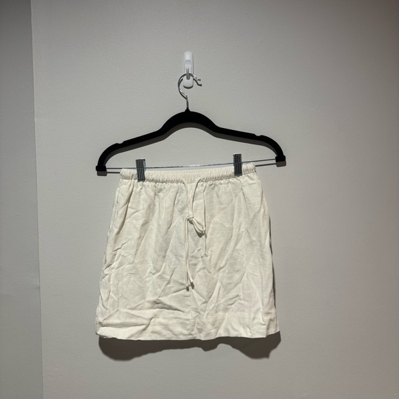 NWT | Princess Polly Evry Linen Mini Skirt - Picture 3 of 8